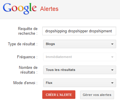 Google Alertes